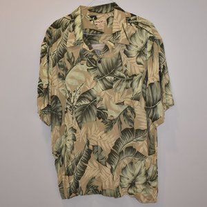 Panama Jack Aloha Hawaiian Button Up Short Sleeve Shirt 2XL